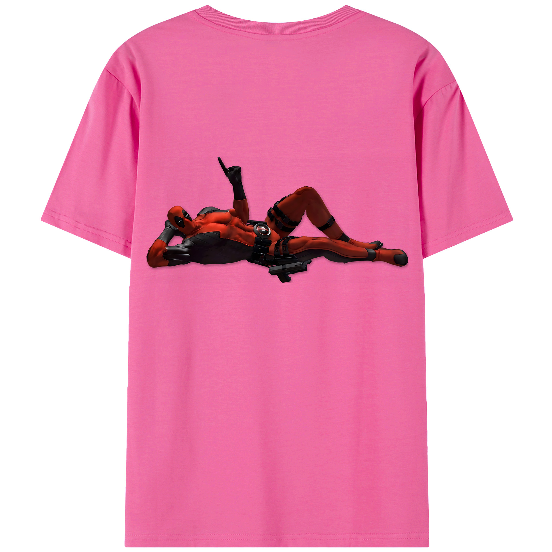 （画像用） Deadpool デッドプール レディース半袖Tシャツ(バックプリント)